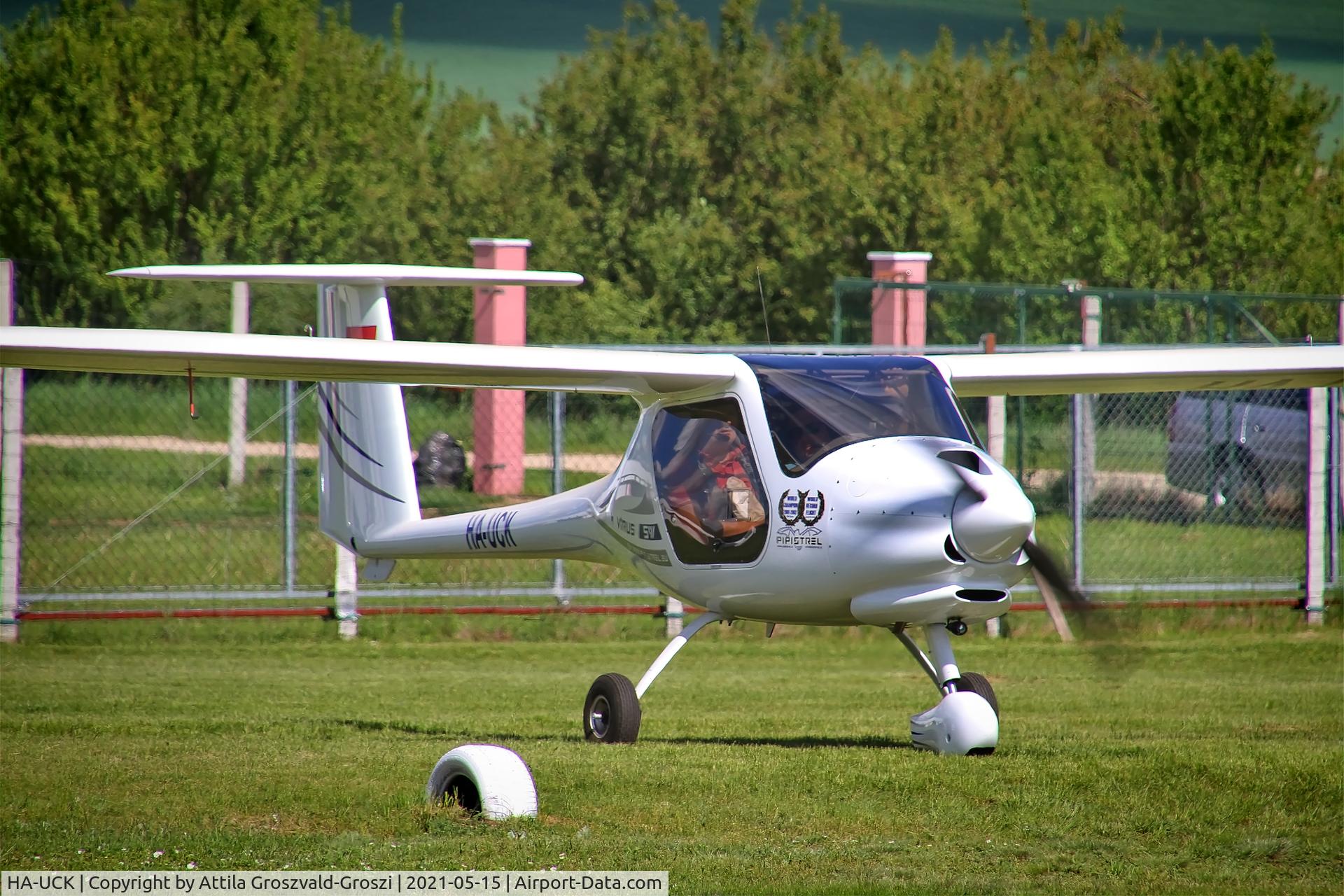 HA-UCK, Pipistrel Virus SW C/N 902SWN100KIT, Tótvázsony-Kövesgyürpuszta Airport, Hungary
