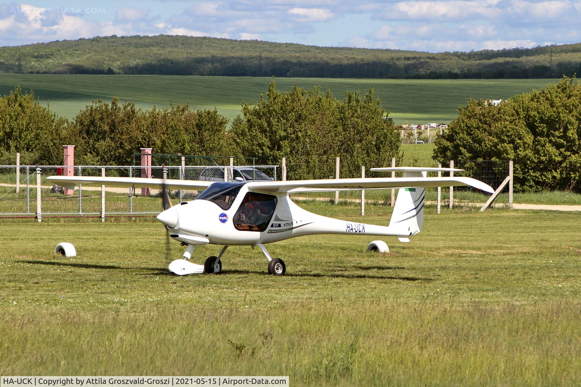 HA-UCK, Pipistrel Virus SW C/N 902SWN100KIT, Tótvázsony-Kövesgyürpuszta Airport, Hungary