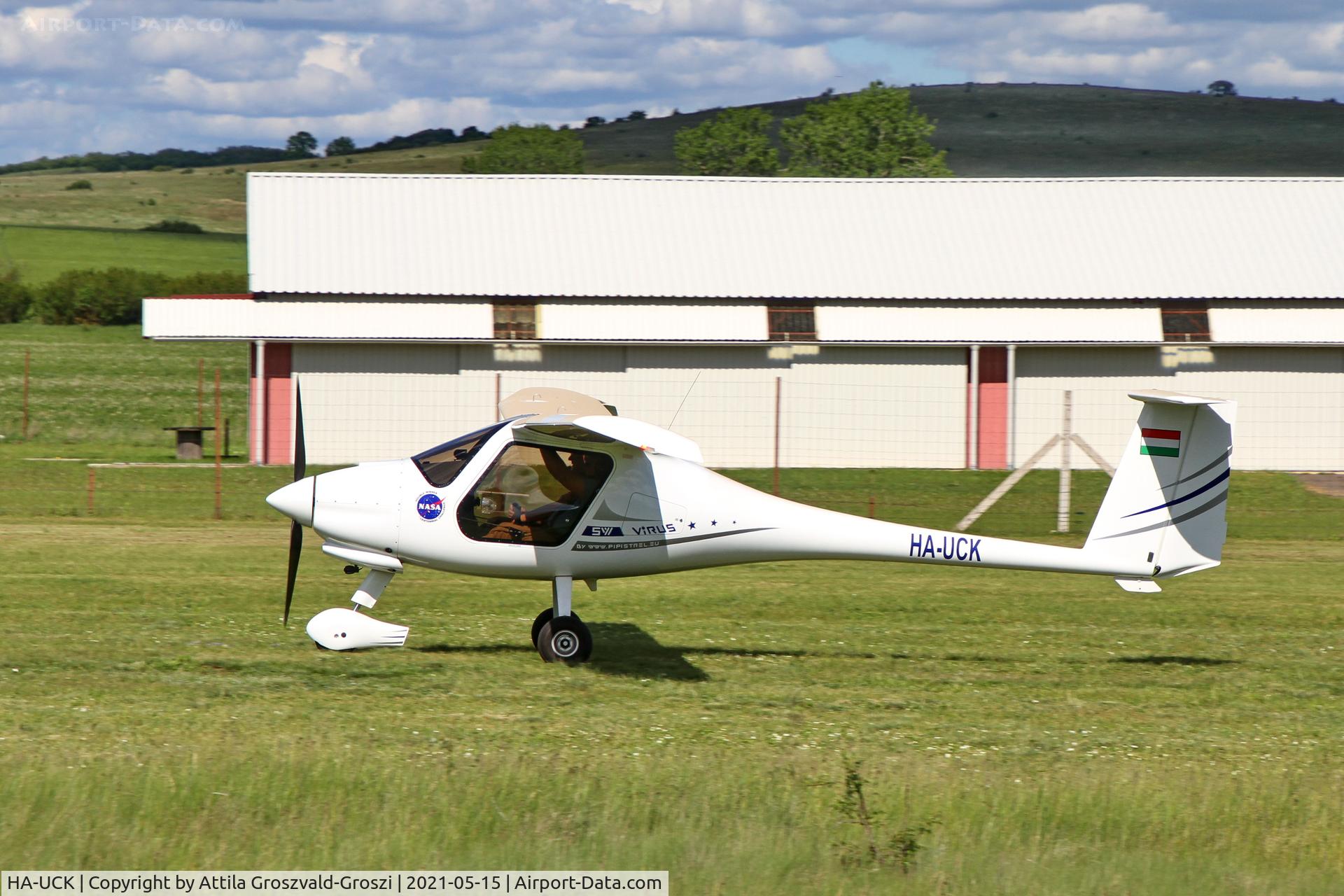 HA-UCK, Pipistrel Virus SW C/N 902SWN100KIT, Tótvázsony-Kövesgyürpuszta Airport, Hungary
