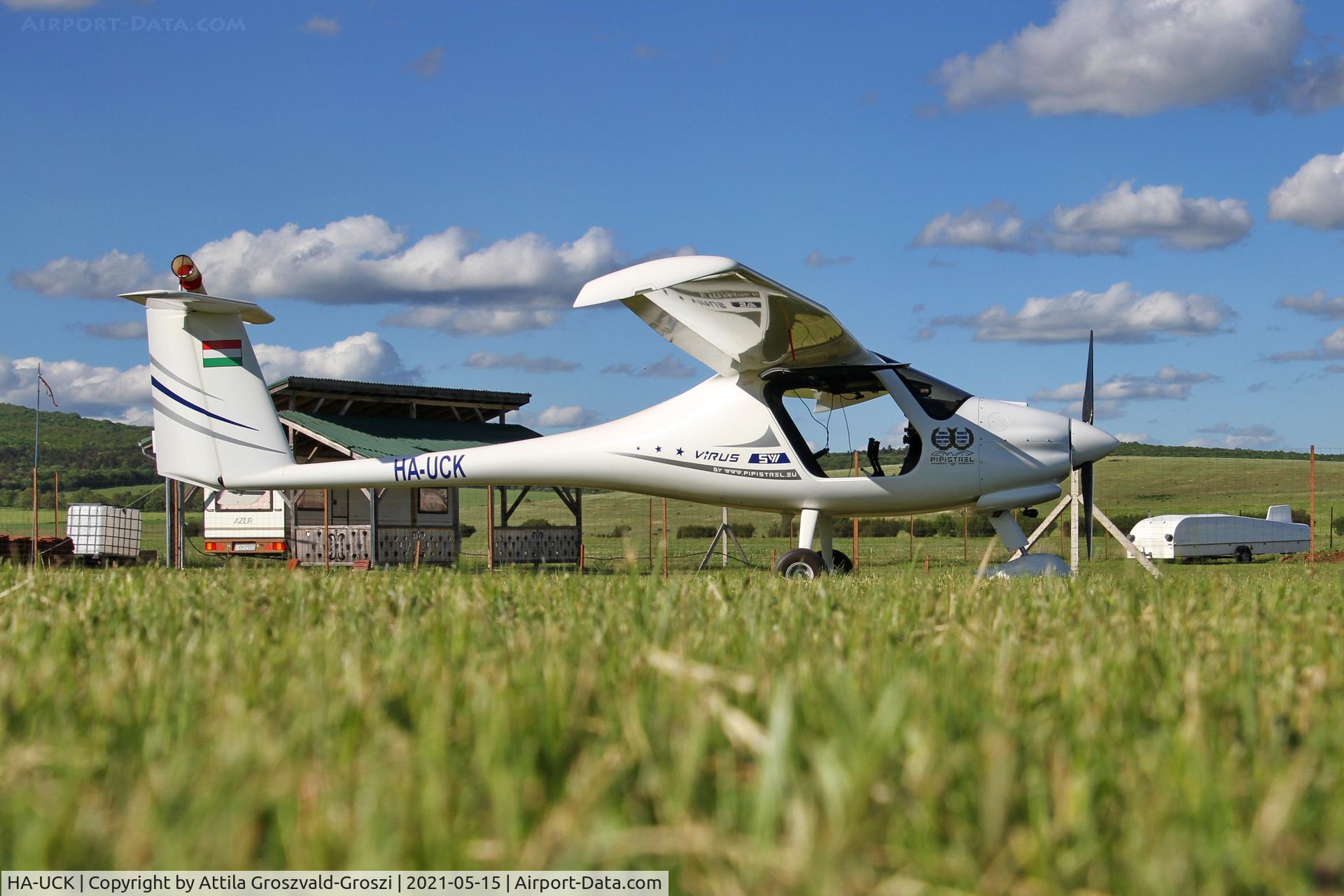 HA-UCK, Pipistrel Virus SW C/N 902SWN100KIT, Tótvázsony-Kövesgyürpuszta Airport, Hungary