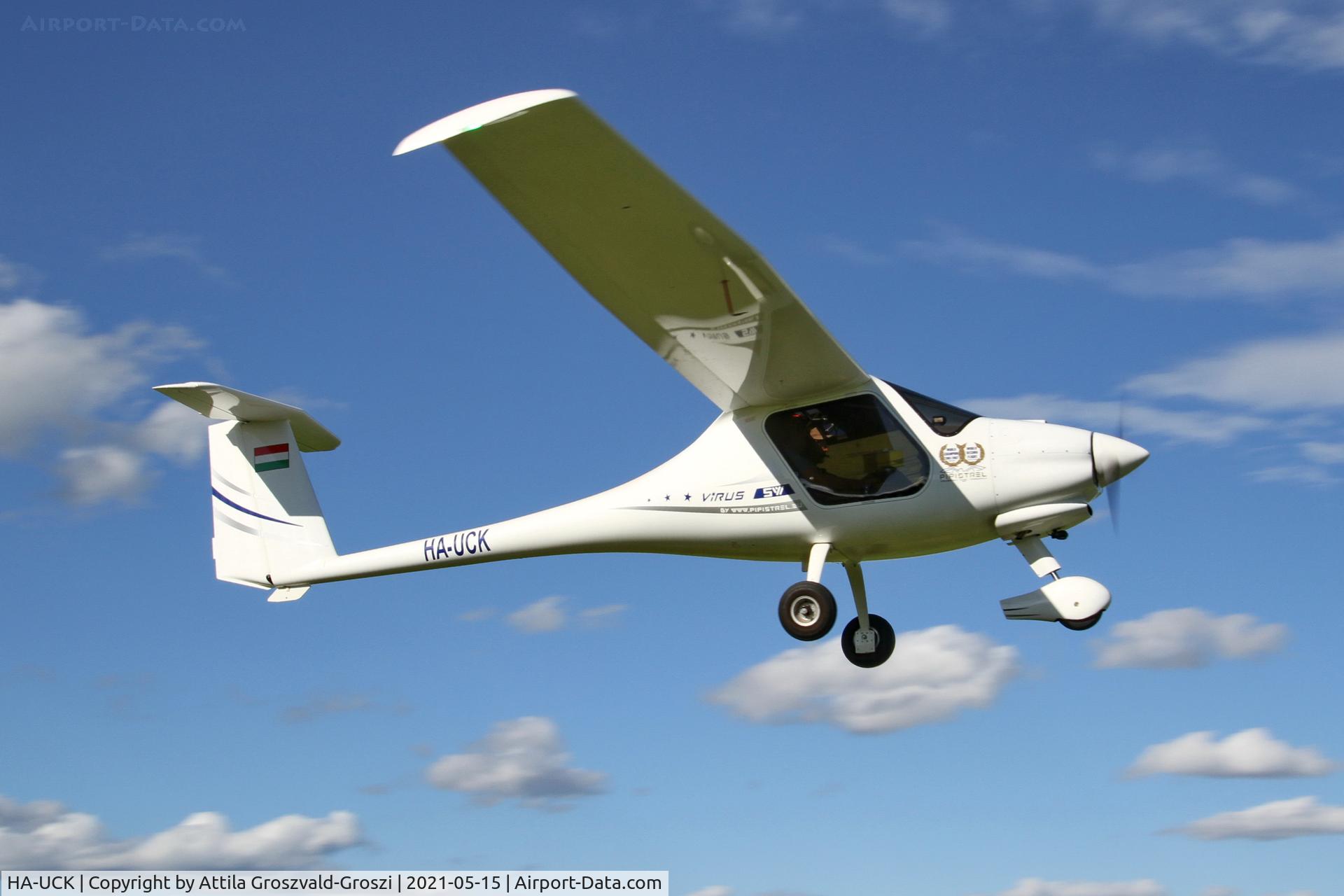 HA-UCK, Pipistrel Virus SW C/N 902SWN100KIT, Tótvázsony-Kövesgyürpuszta Airport, Hungary