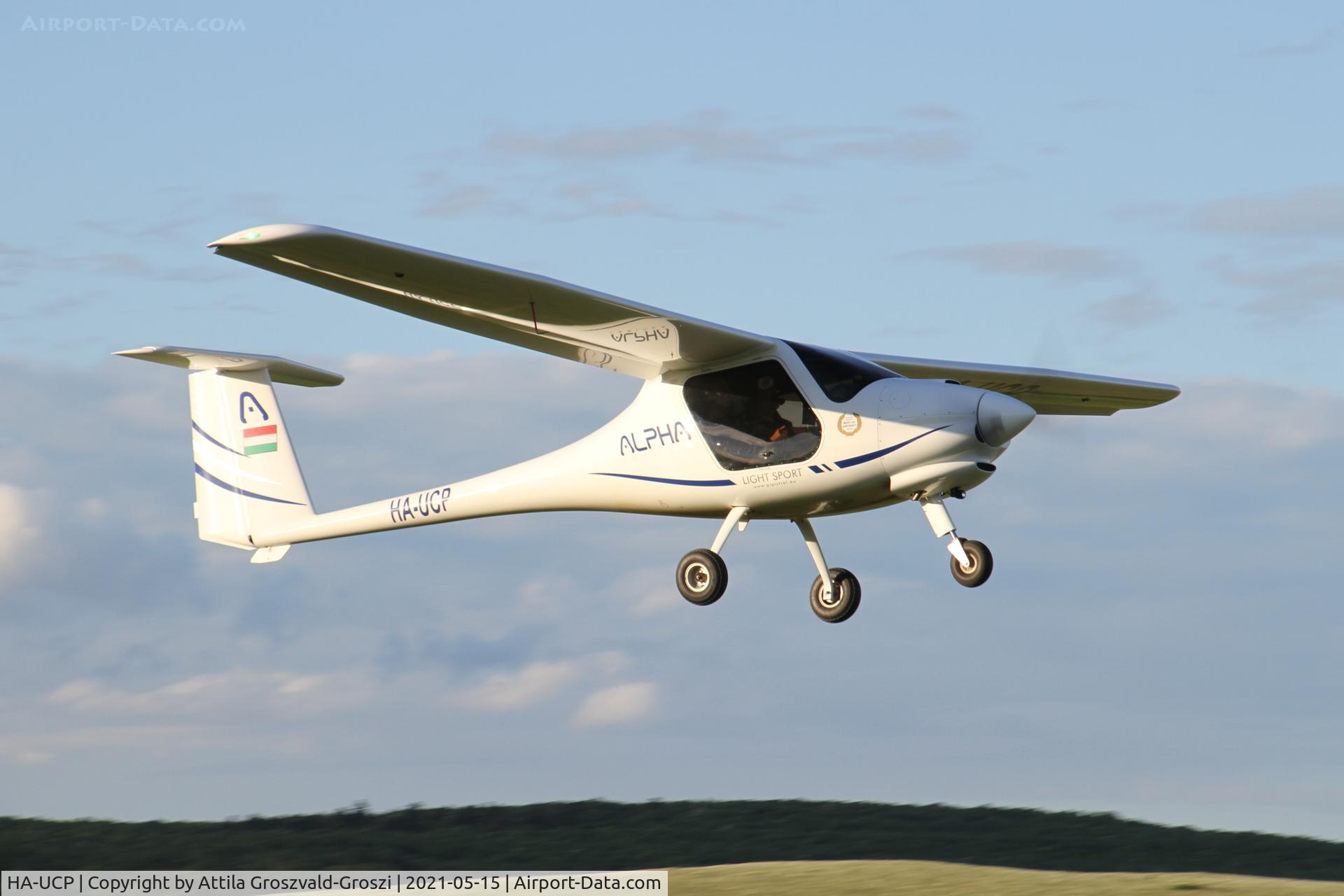 HA-UCP, 2015 Pipistrel Alpha Trainer C/N 728 AT 912, Tótvázsony-Kövesgyürpuszta Airport, Hungary