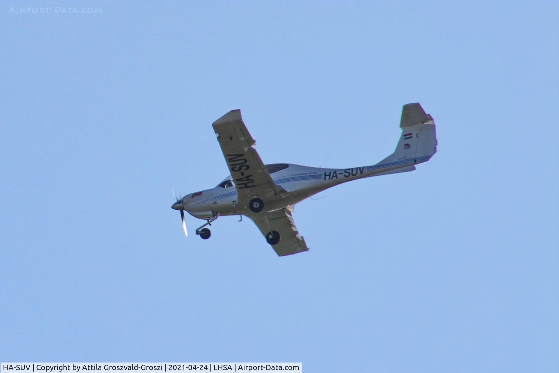 HA-SUV, 2005 Diamond DA-40 Diamond Star C/N 40.505, LHSA - Szentkirályszabadja Airport, Hungary