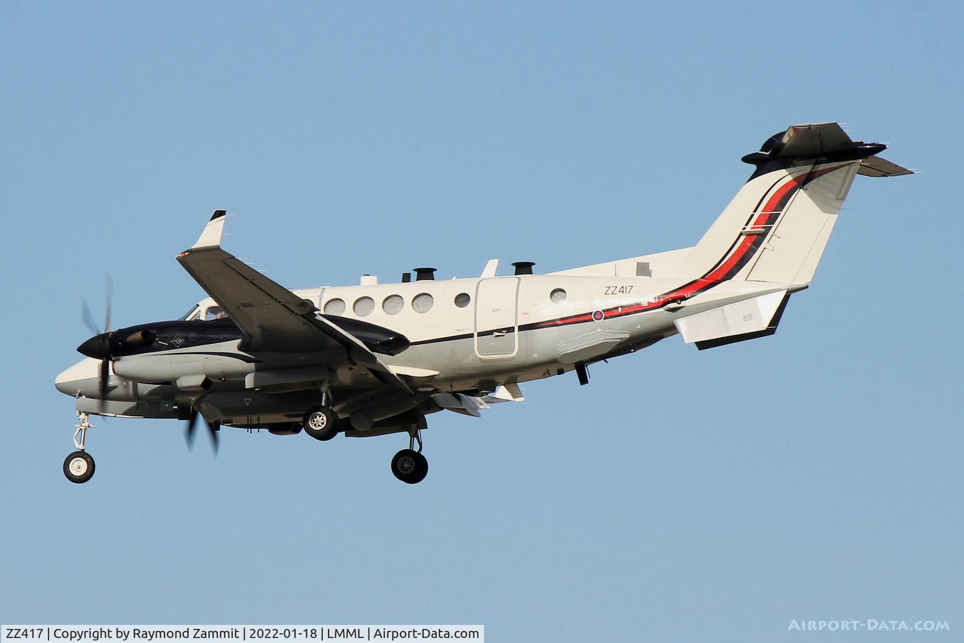 ZZ417, 2007 Hawker Beechcraft Shadow R1 (350CER) C/N FM-16, Hawker Beechcraft Shadow R1 ZZ417 Royal Air Force