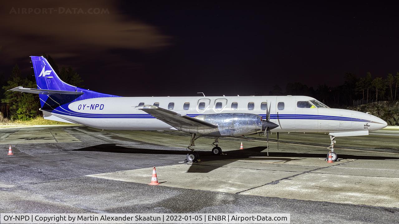 OY-NPD, 1994 Fairchild SA-227DC Metro 23 C/N DC-865B, Overnight parking at MIL6.