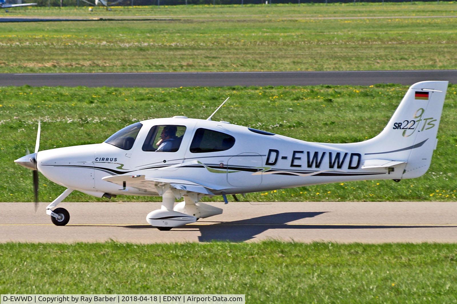 D-EWWD, 2005 Cirrus SR22 GTS C/N 1585, D-EWWD   Cirrus Design SR-22 GTS [1585] Friedrichshafen~D 18/04/2018