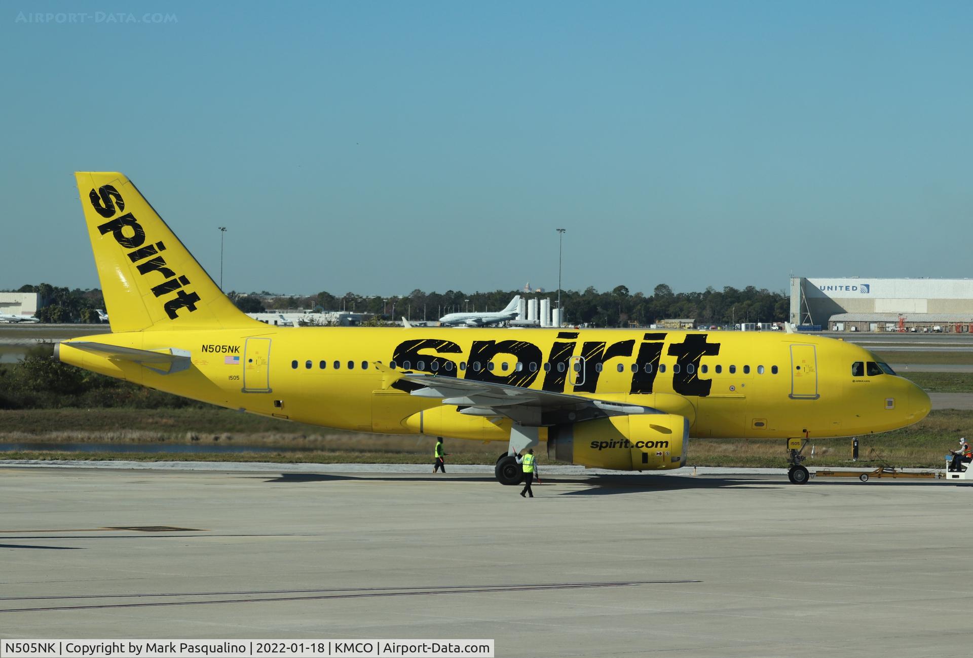 N505NK, 2005 Airbus A319-132 C/N 2485, Airbus A319-132