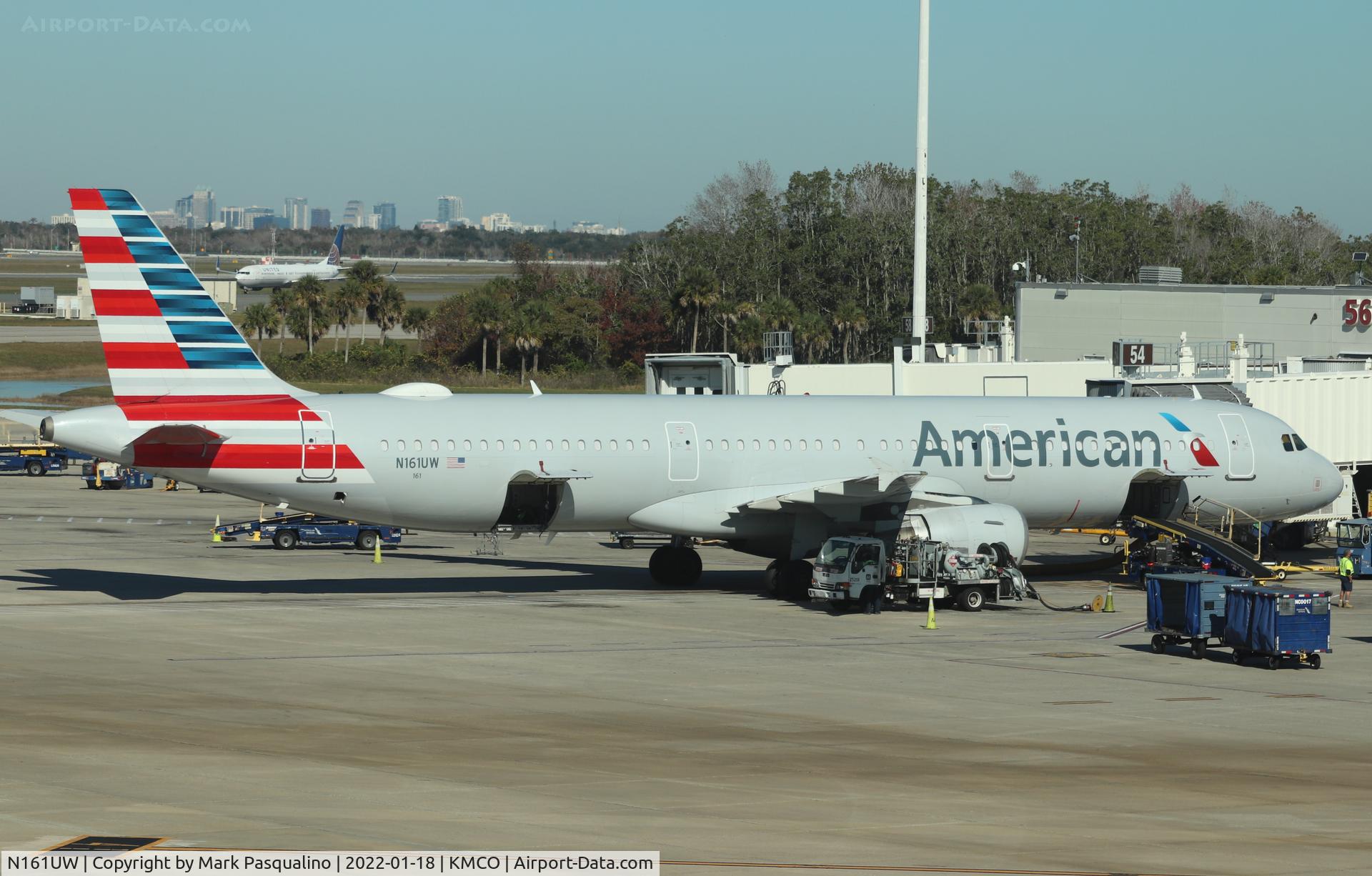 N161UW, 2001 Airbus A321-211 C/N 1403, Airbus A321-211