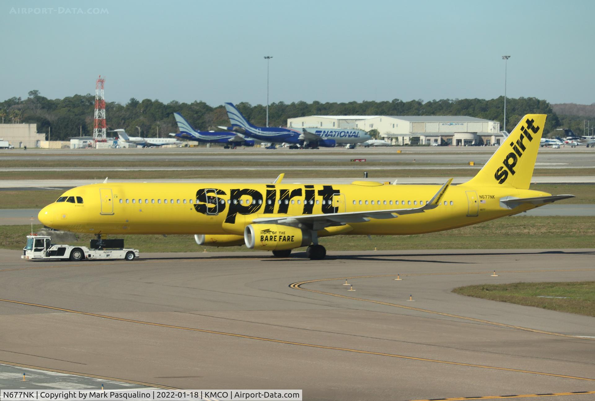 N677NK, 2017 Airbus A321-231 C/N 7690, Airbus A321-231