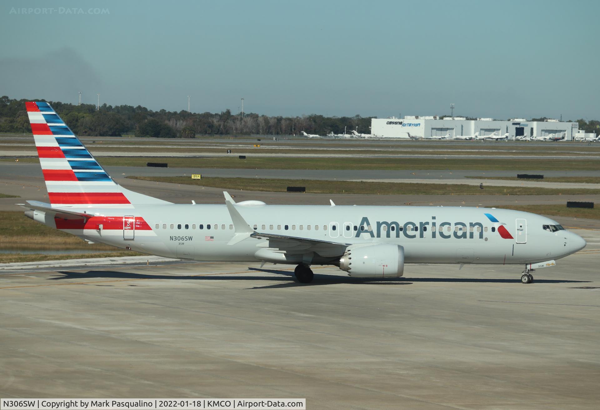 N306SW, 2021 Boeing 737-8 MAX C/N 44488, Boeing 737-8 MAX