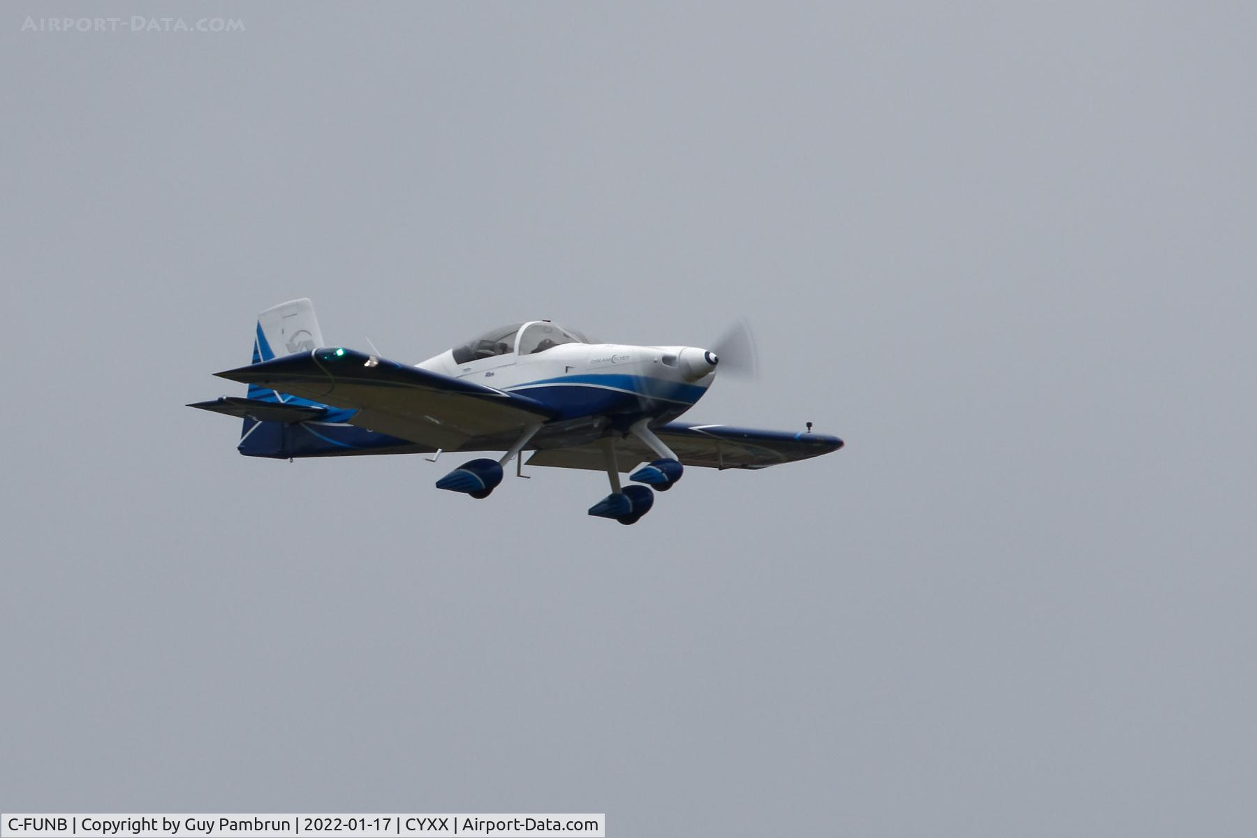 C-FUNB, 2020 Vans RV-7A C/N 73729, Overflight of 07