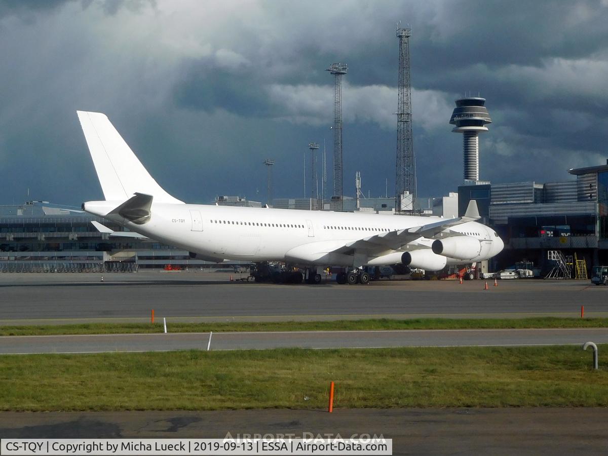 CS-TQY, 1997 Airbus A340-313X C/N 190, At Arlanda