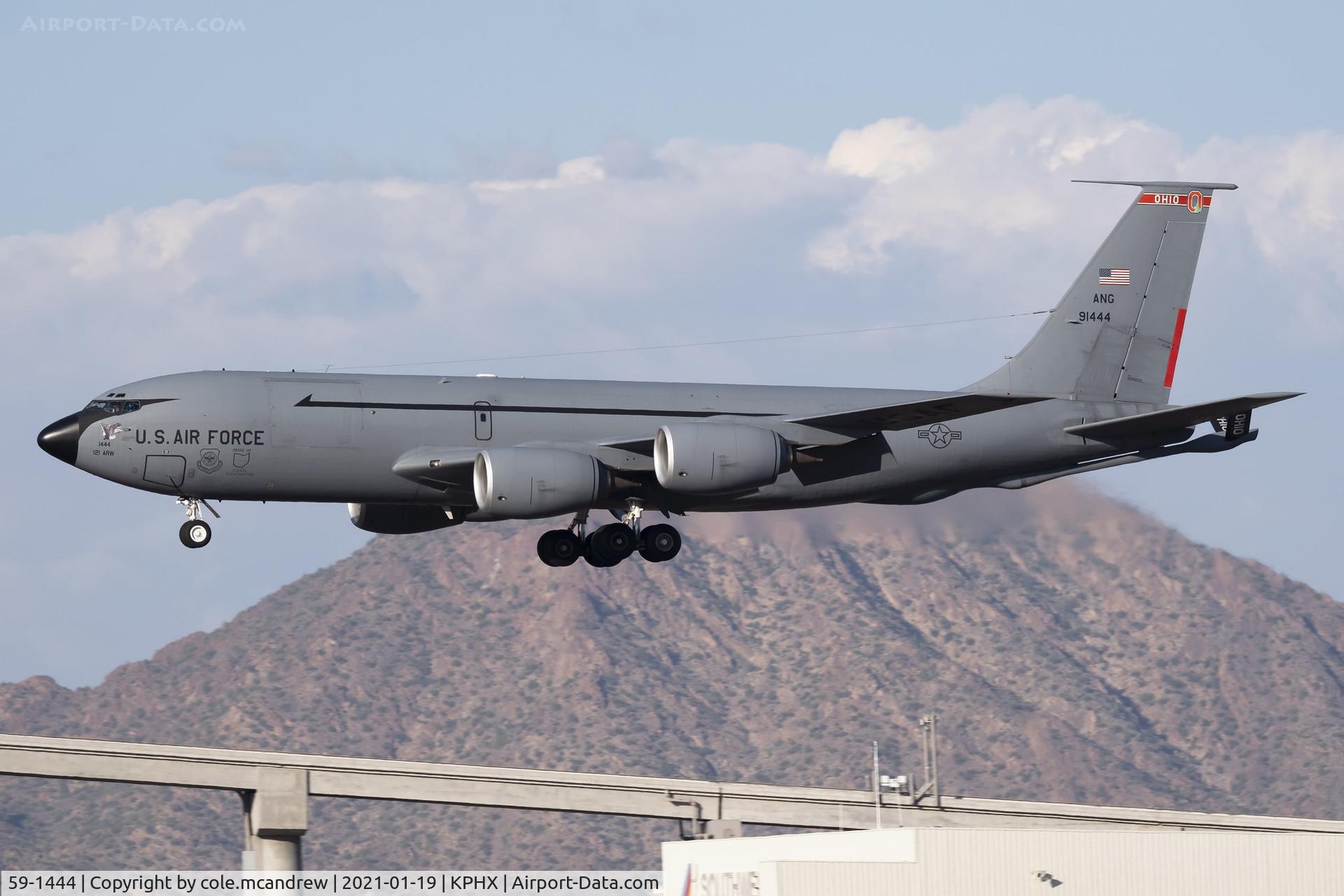 59-1444, 1959 Boeing KC-135R Stratotanker C/N 17932, EDDIE95