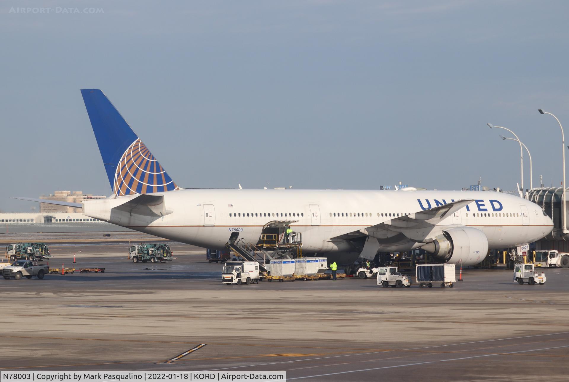 N78003, 1998 Boeing 777-224 C/N 27579, Boeing 777-224