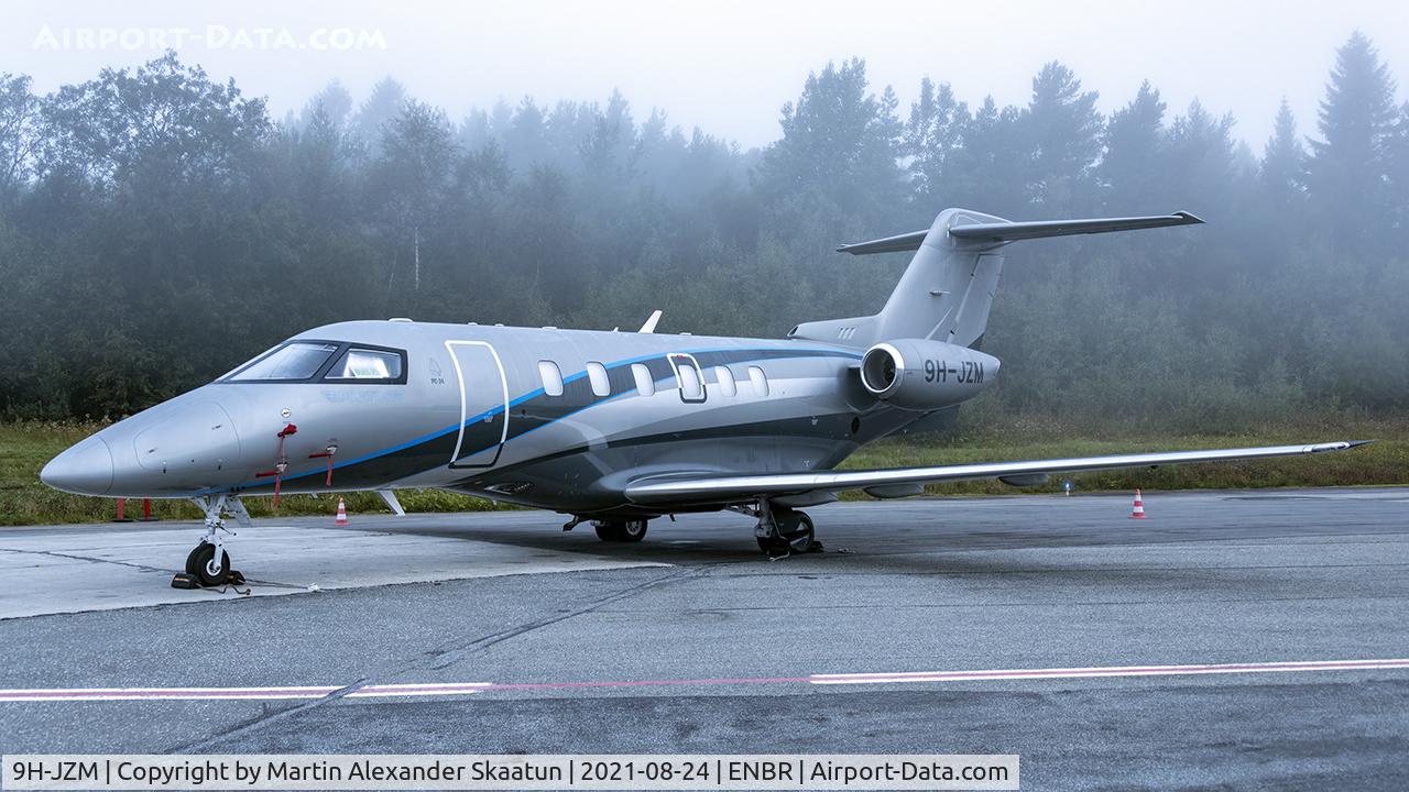 9H-JZM, 2020 Pilatus PC-24 C/N 177, Parked overnight at MIL6.