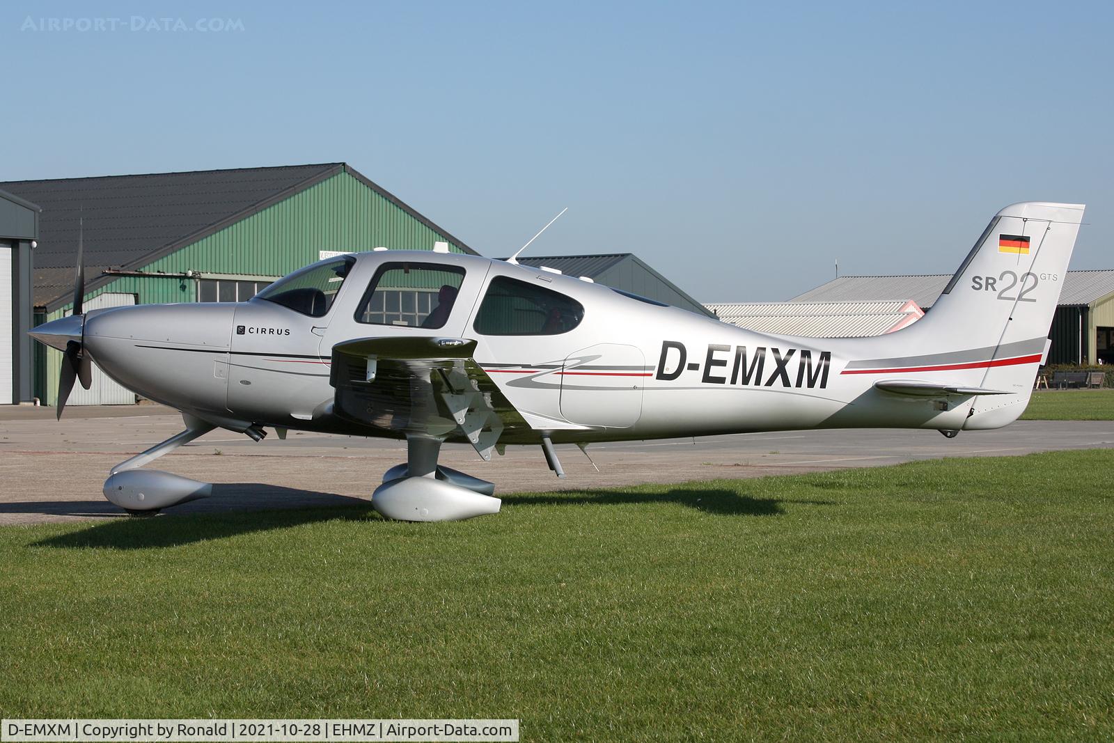 D-EMXM, Cirrus SR22-GTS G3 C/N 3740, at ehmz