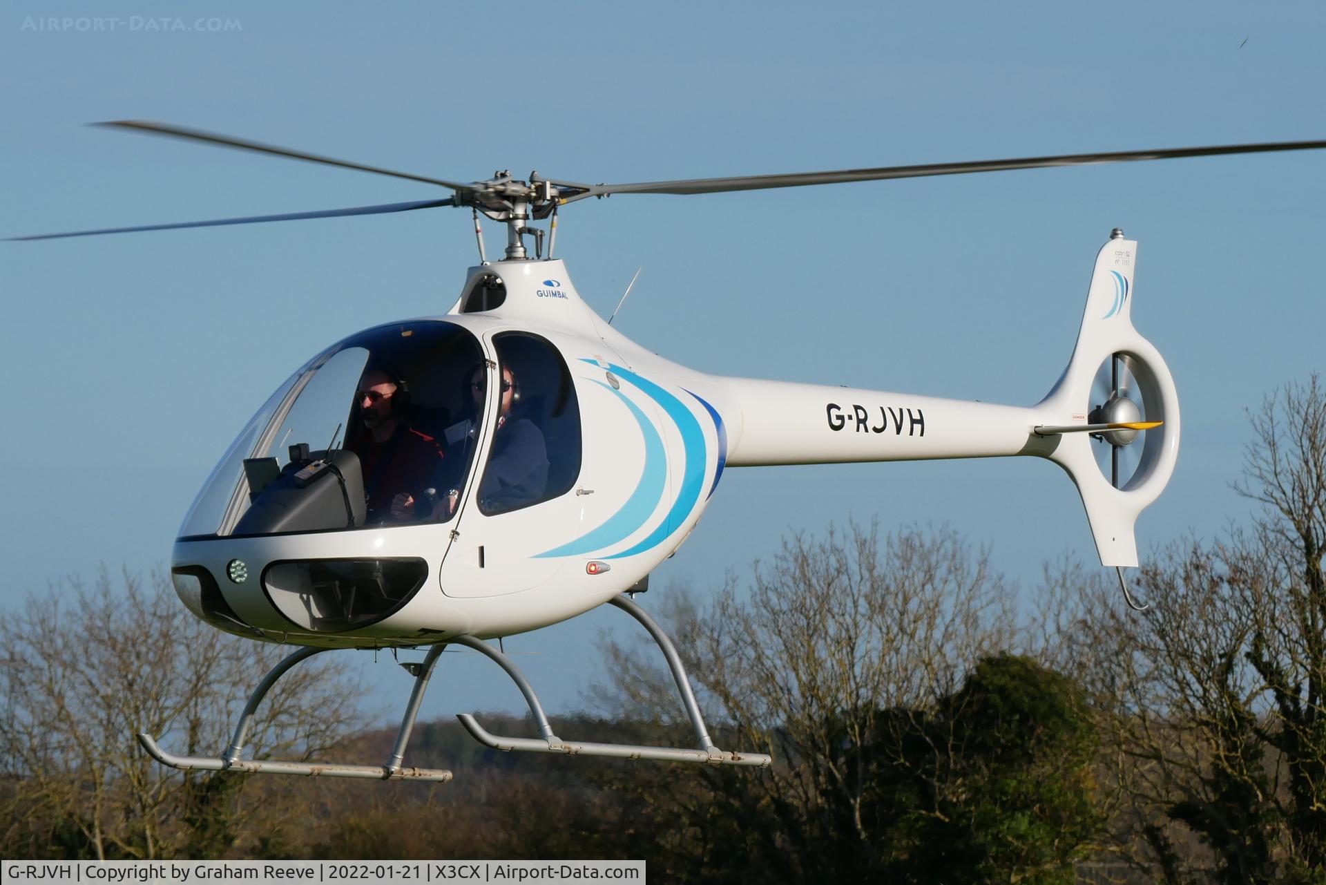 G-RJVH, 2016 Guimbal Cabri G2 C/N 1157, Landing at Northrepps.