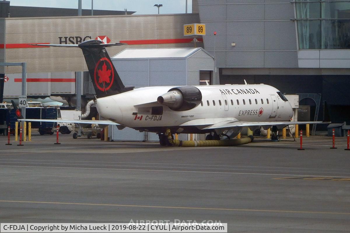 C-FDJA, 2004 Bombardier CRJ-200ER (CL-600-2B19) C/N 7979, At Montreal