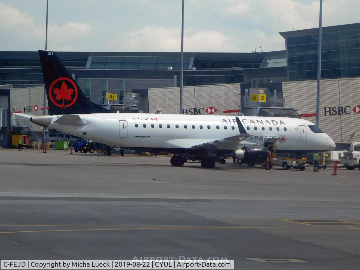 C-FEJD, 2005 Embraer 175SU (ERJ-170-200SU) C/N 17000090, At Montreal