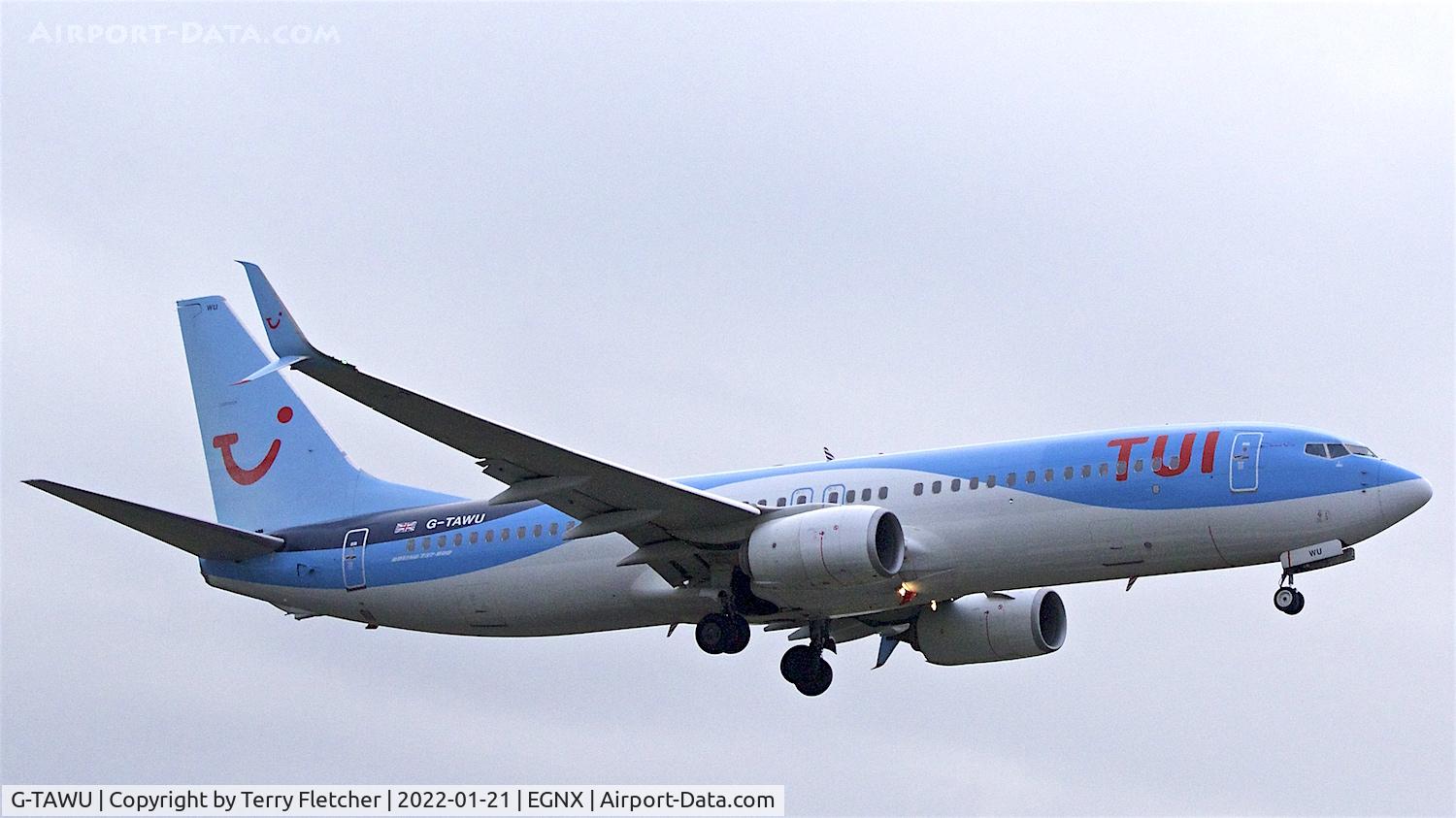 G-TAWU, 2014 Boeing 737-8K5 C/N 37263, At East Midlands