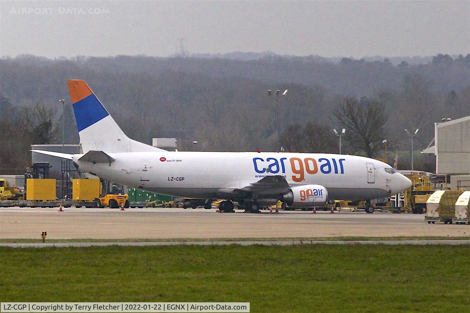 LZ-CGP, 1987 Boeing 737-35B C/N 23970, At East Midlands