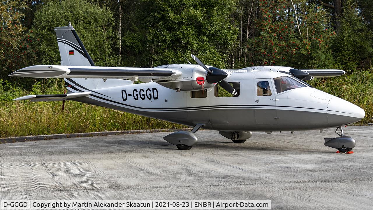 D-GGGD, Partenavia P.68C C/N 334-29-TC, Parked overnight.