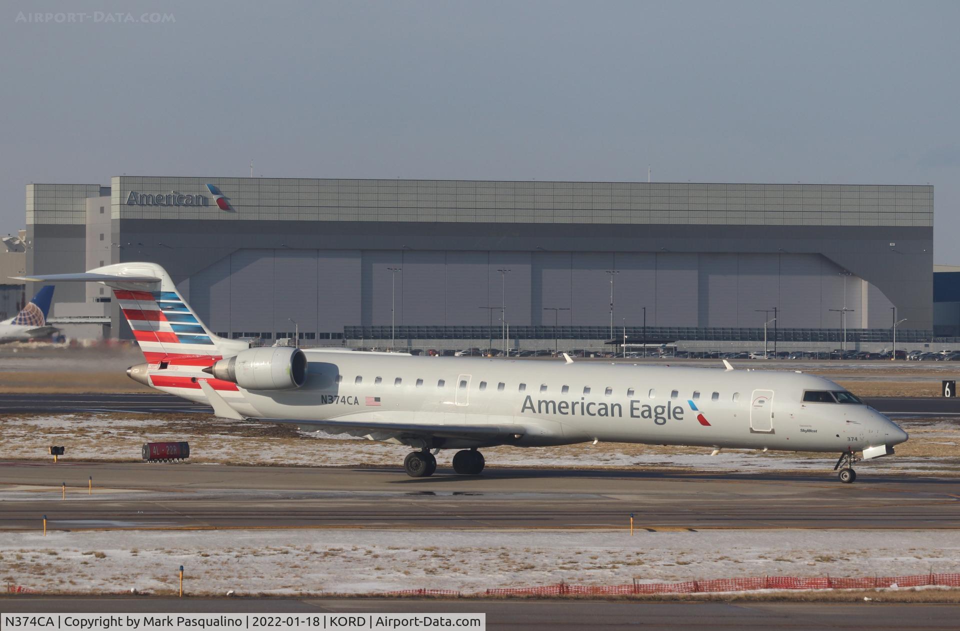 N374CA, 2003 Bombardier CRJ-701 (CL-600-2C10) Regional Jet C/N 10090, CL-600-2C10