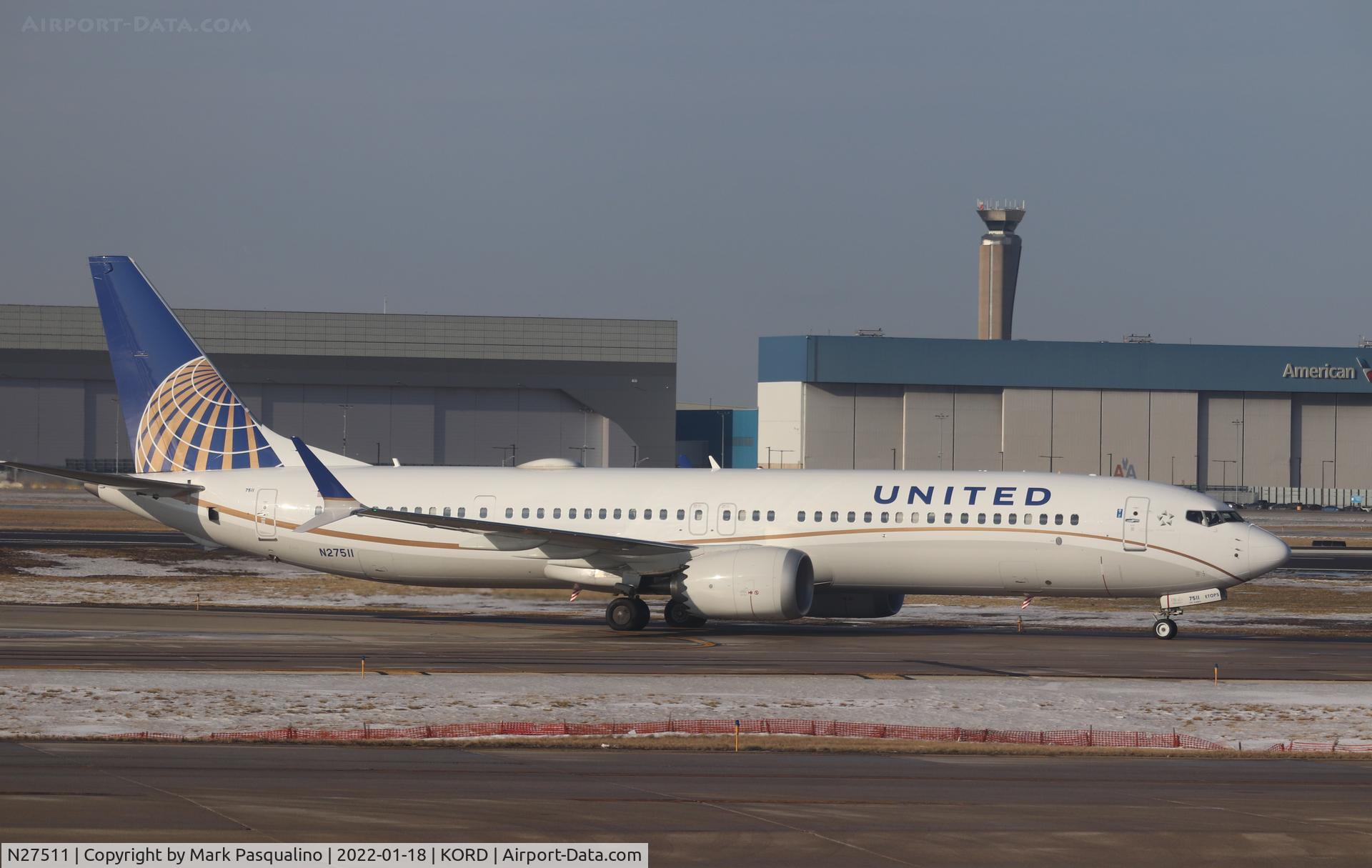 N27511, 2018 Boeing 737-9 MAX C/N 64493, Boeing 737-9 MAX