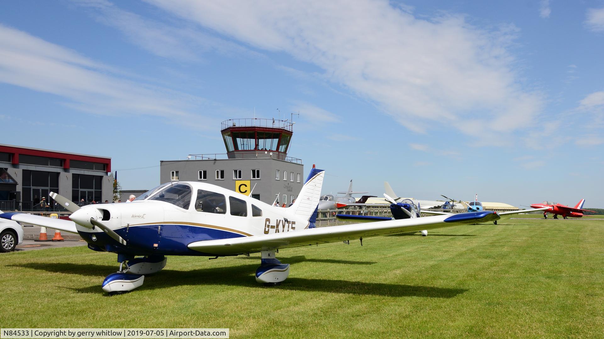 N84533, 1982 Piper PA-28-161 Cherokee Warrior II C/N 288216043, Now in UK G-KYTE
