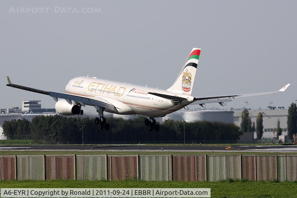 A6-EYR, 2008 Airbus A330-243 C/N 975, at bru