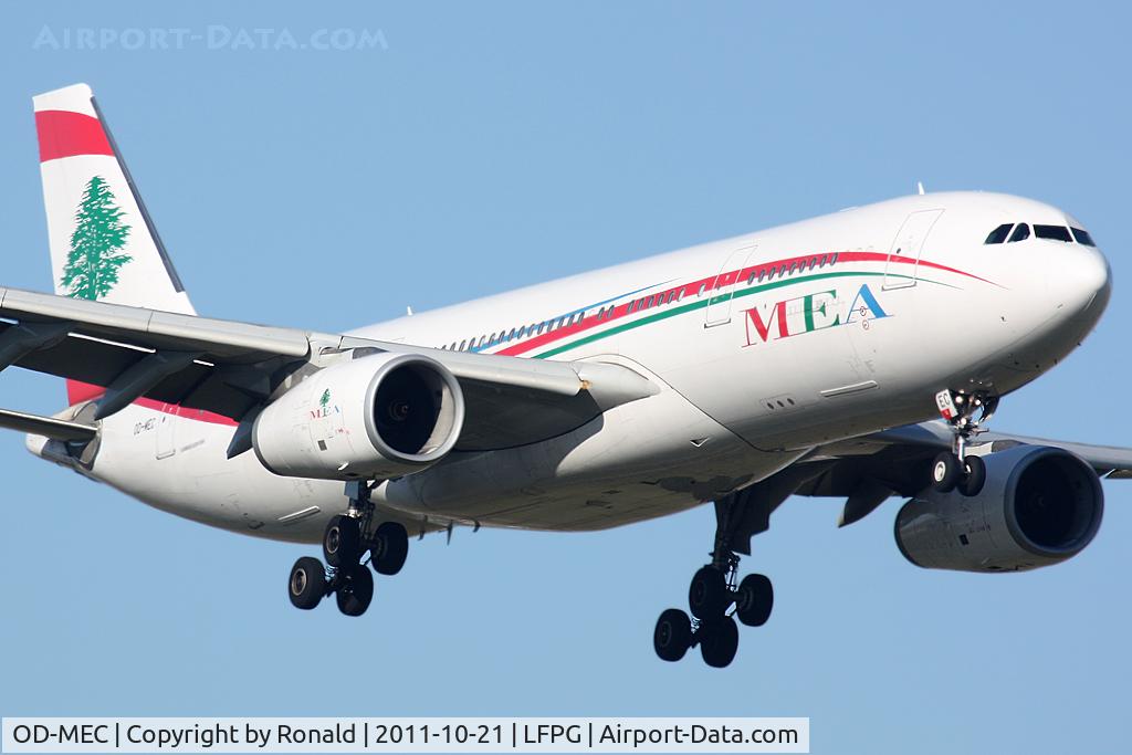 OD-MEC, 2009 Airbus A330-243 C/N 995, at cdg