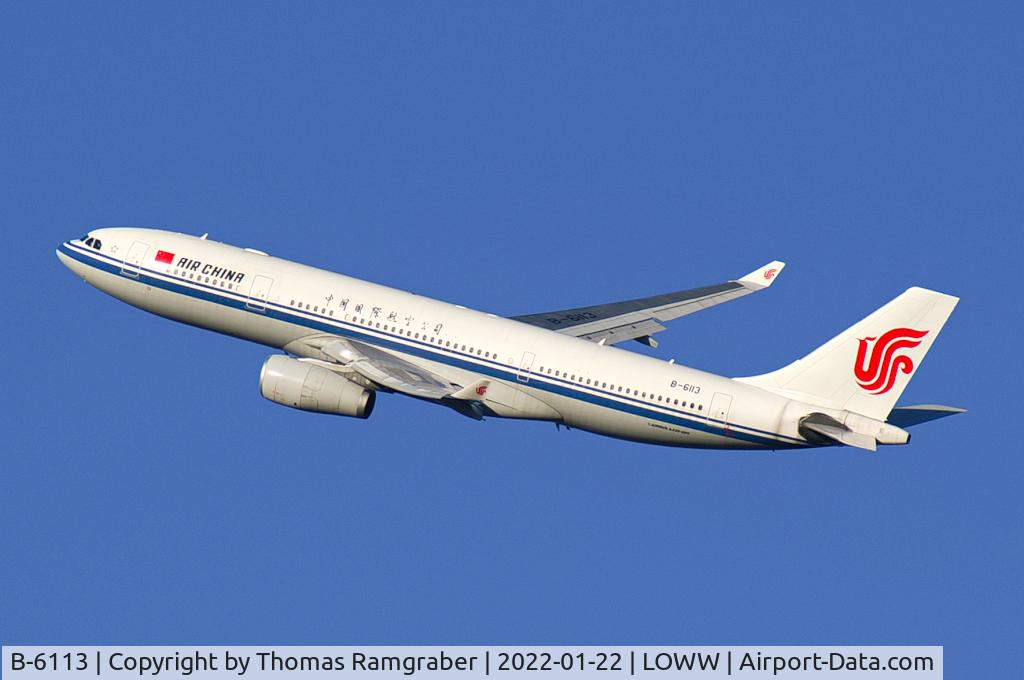 B-6113, 2007 Airbus A330-243 C/N 890, Air China Airbus A330-200