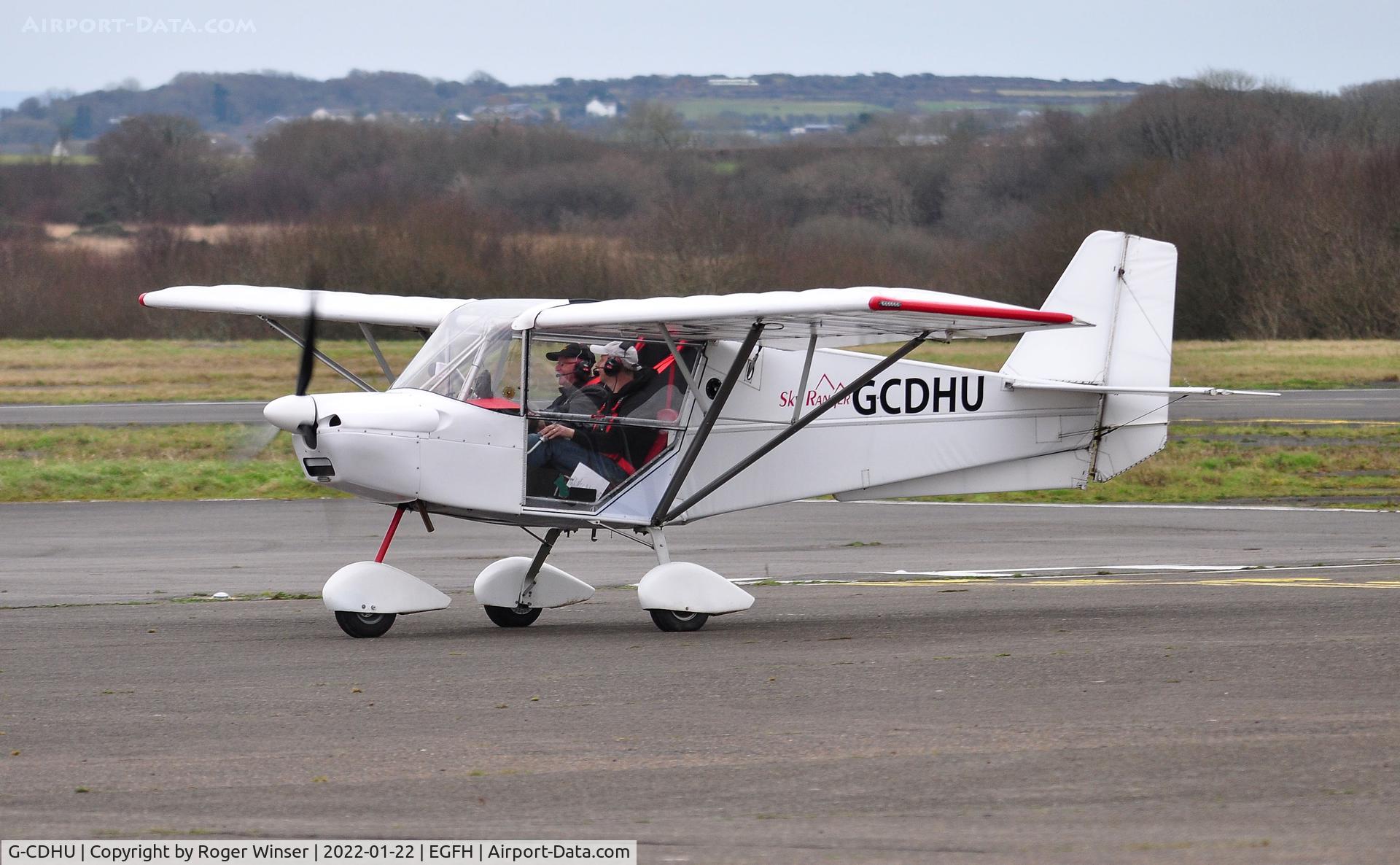 G-CDHU, 2005 Best Off Skyranger 912(2) C/N BMAA/HB/444, Visiting Skyranger based at Old Park Farm, Margam.