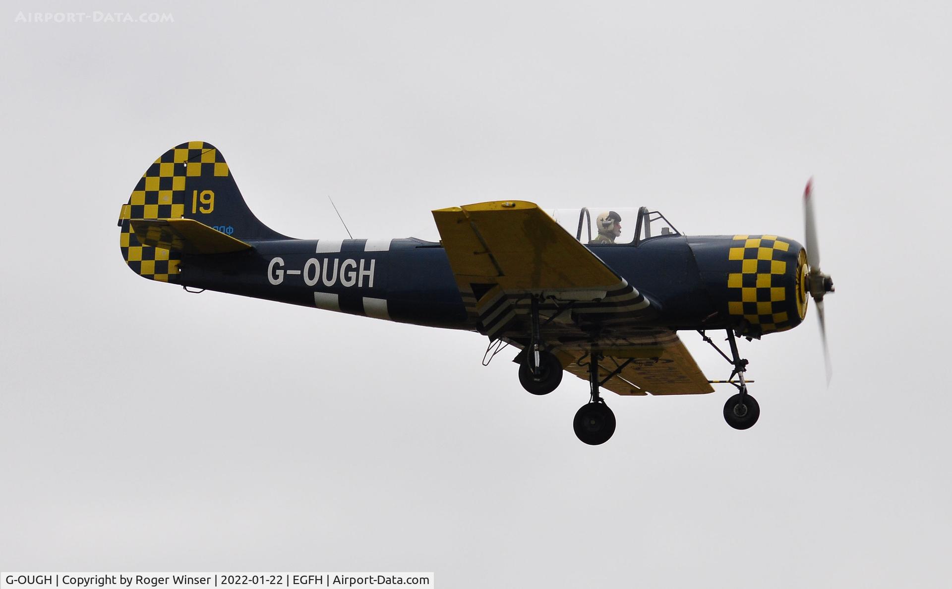 G-OUGH, 1987 Bacau Yak-52 C/N 877404, Resident Yak-52.