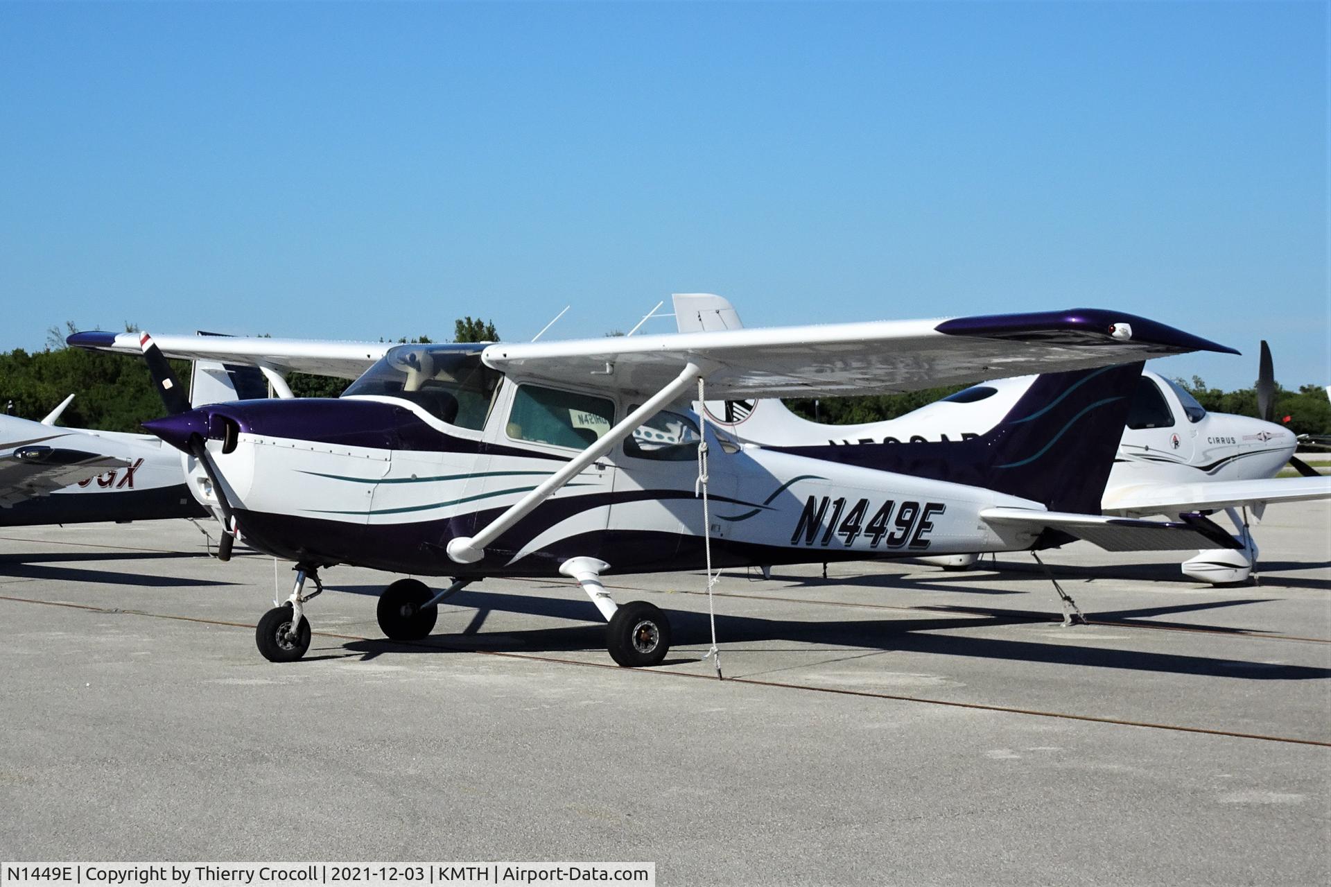 N1449E, 1978 Cessna 172N C/N 17271005, Parked at Marathon Airport, FL