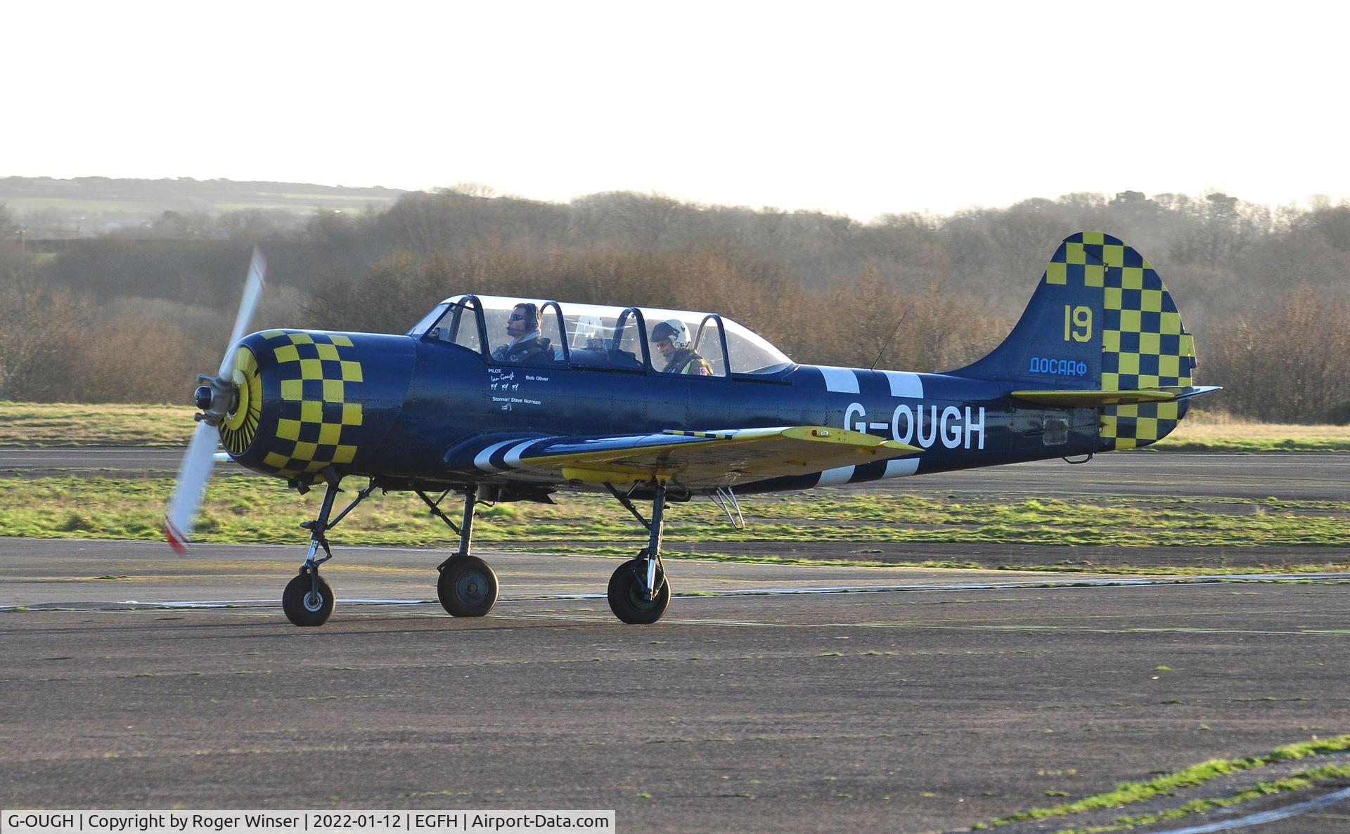 G-OUGH, 1987 Bacau Yak-52 C/N 877404, Resident Yak-52.
