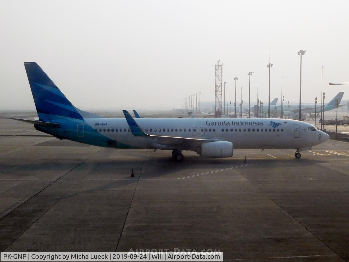 PK-GNP, 2014 Boeing 737-800 C/N 41605, At Jakarta