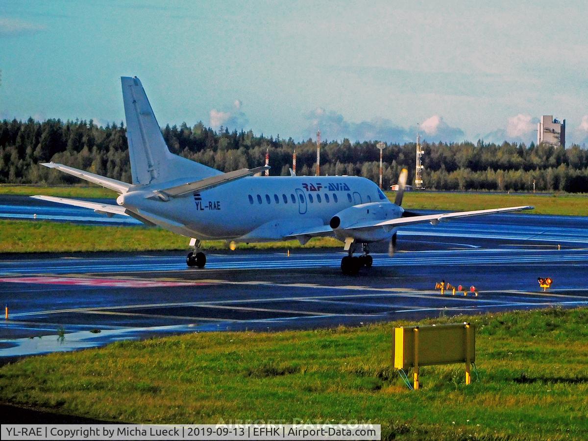 YL-RAE, 1991 Saab 340B C/N 340B-225, At Vantaa