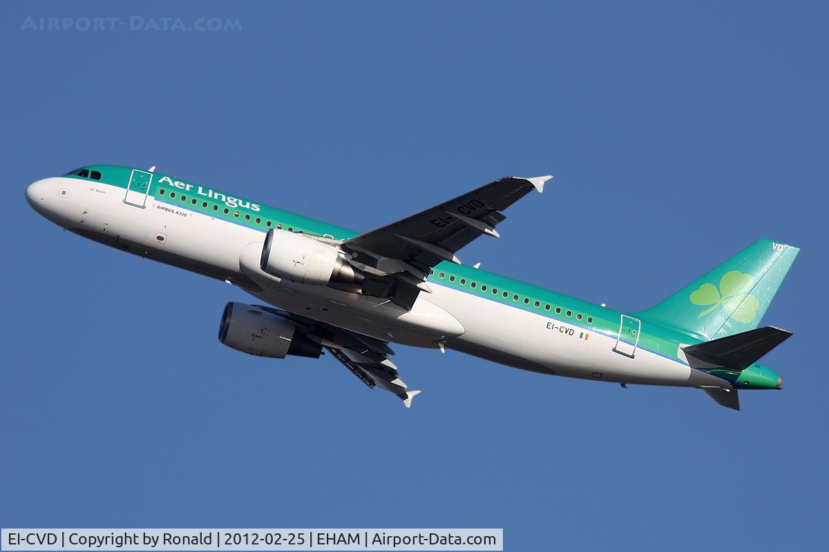 EI-CVD, 2001 Airbus A320-214 C/N 1467, at spl
