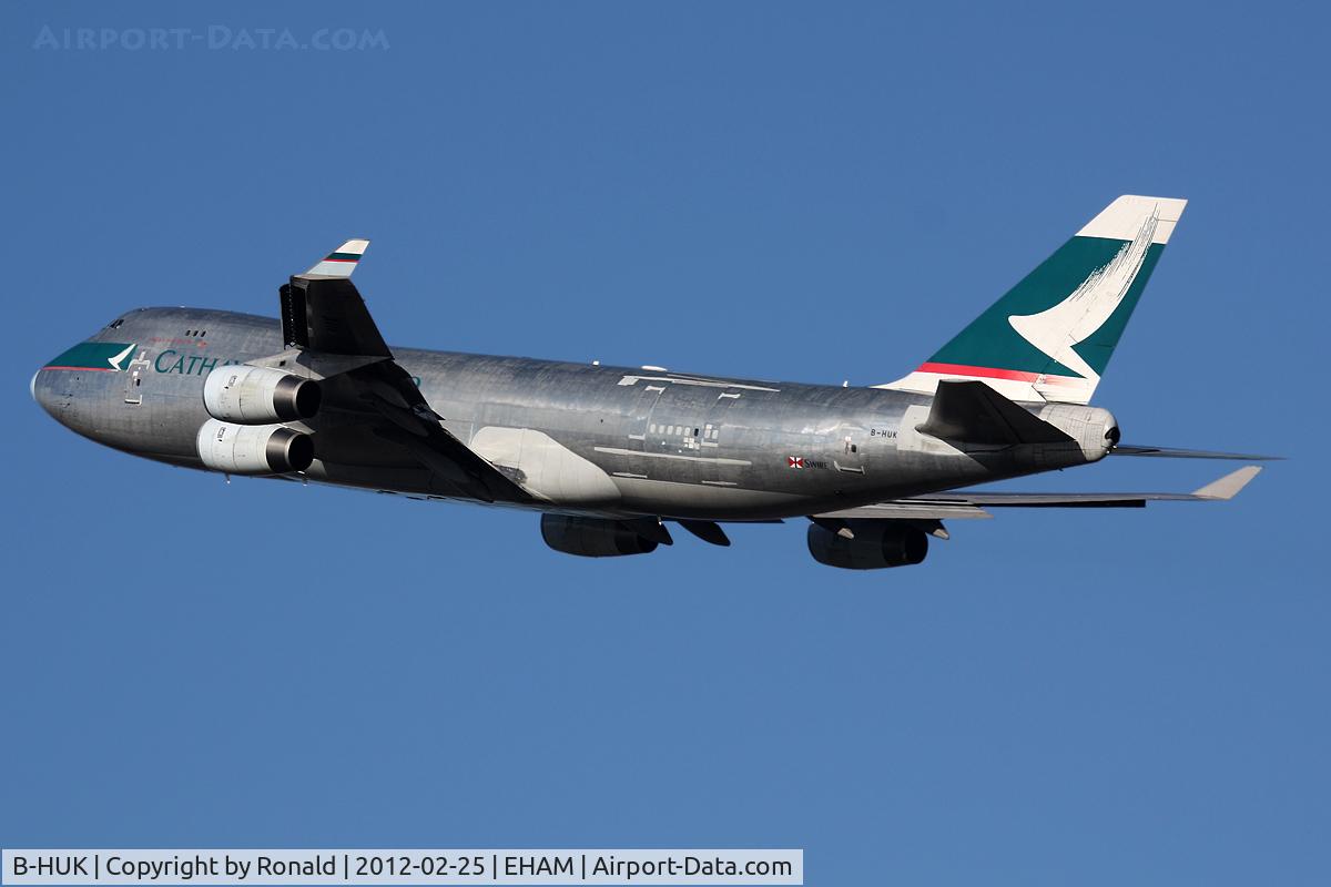 B-HUK, 1995 Boeing 747-467F/SCD C/N 27503, at spl
