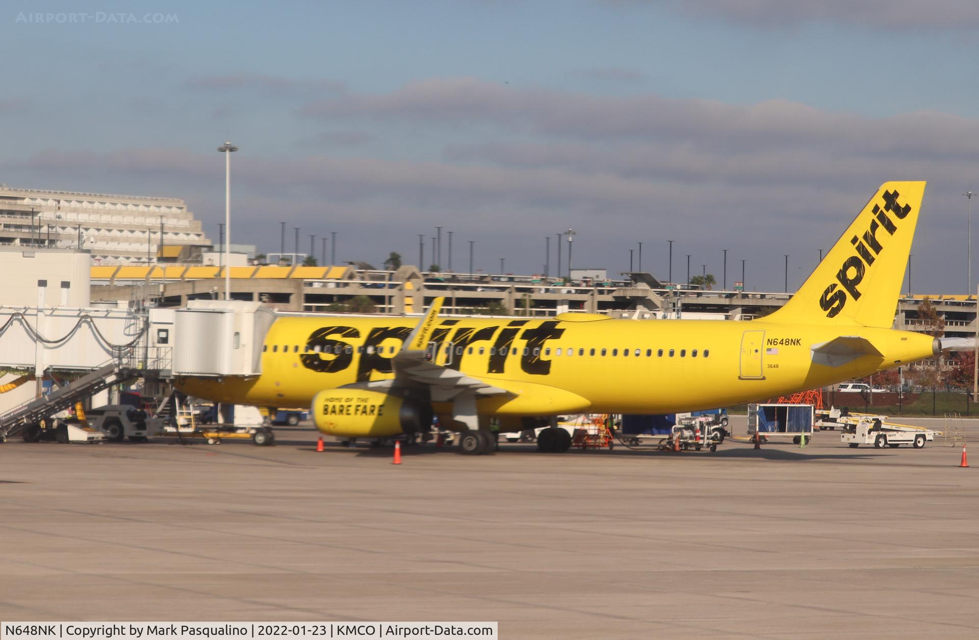 N648NK, 2017 Airbus A320-232 C/N 7656, Airbus A320-232
