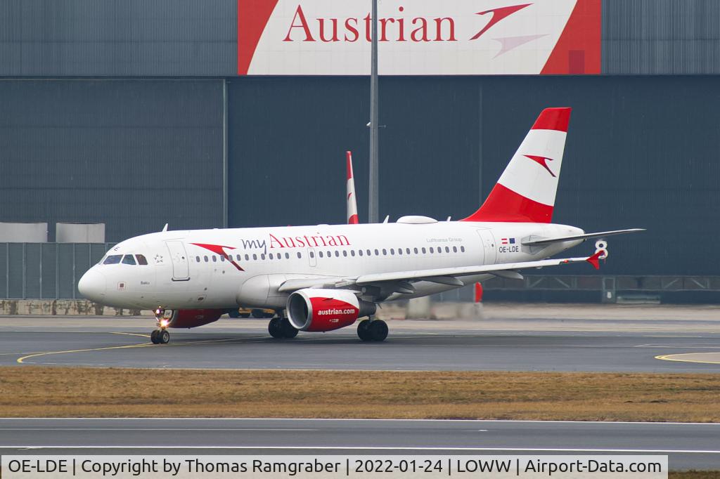 OE-LDE, 2005 Airbus A319-112 C/N 2494, Austrian Airlines Airbus A319