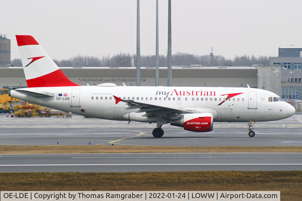 OE-LDE, 2005 Airbus A319-112 C/N 2494, Austrian Airlines Airbus A319