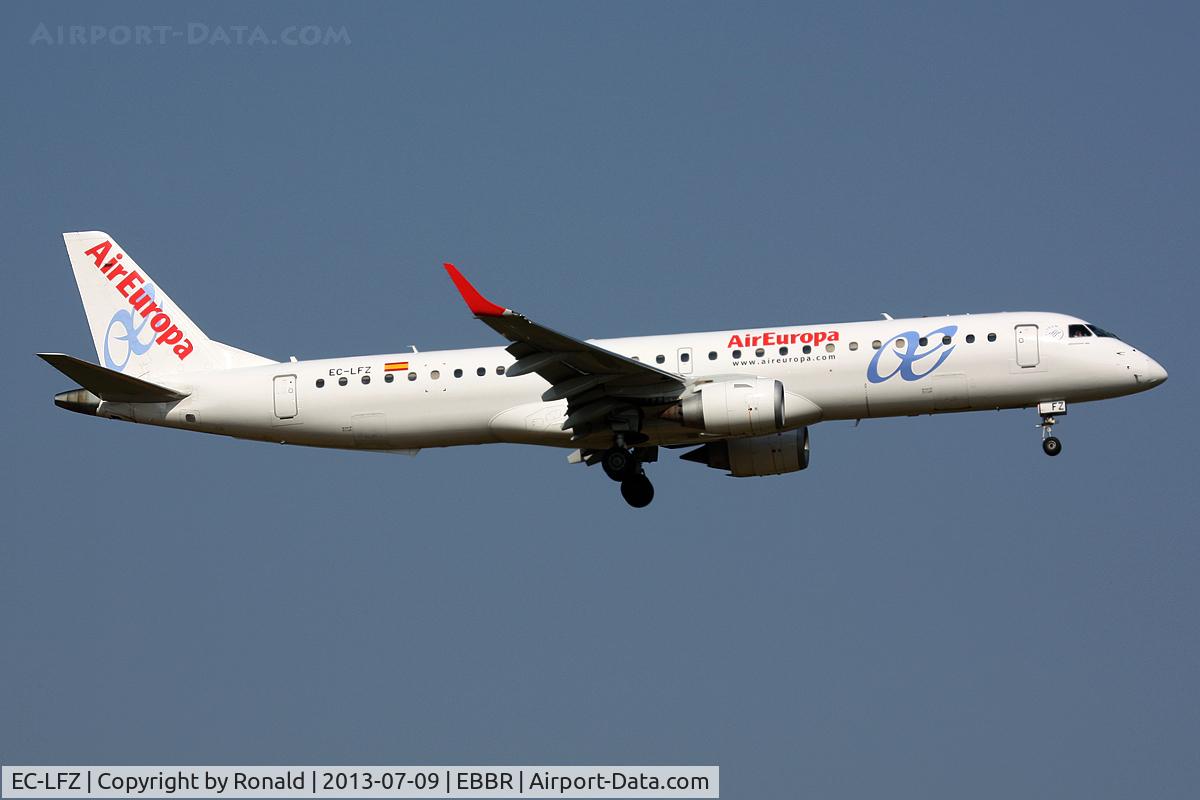 EC-LFZ, 2010 Embraer 195LR (ERJ-190-200LR) C/N 19000357, at bru