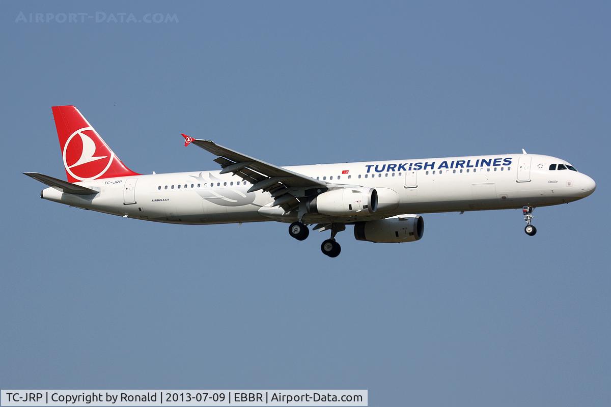 TC-JRP, 2011 Airbus A321-231 C/N 4698, at bru