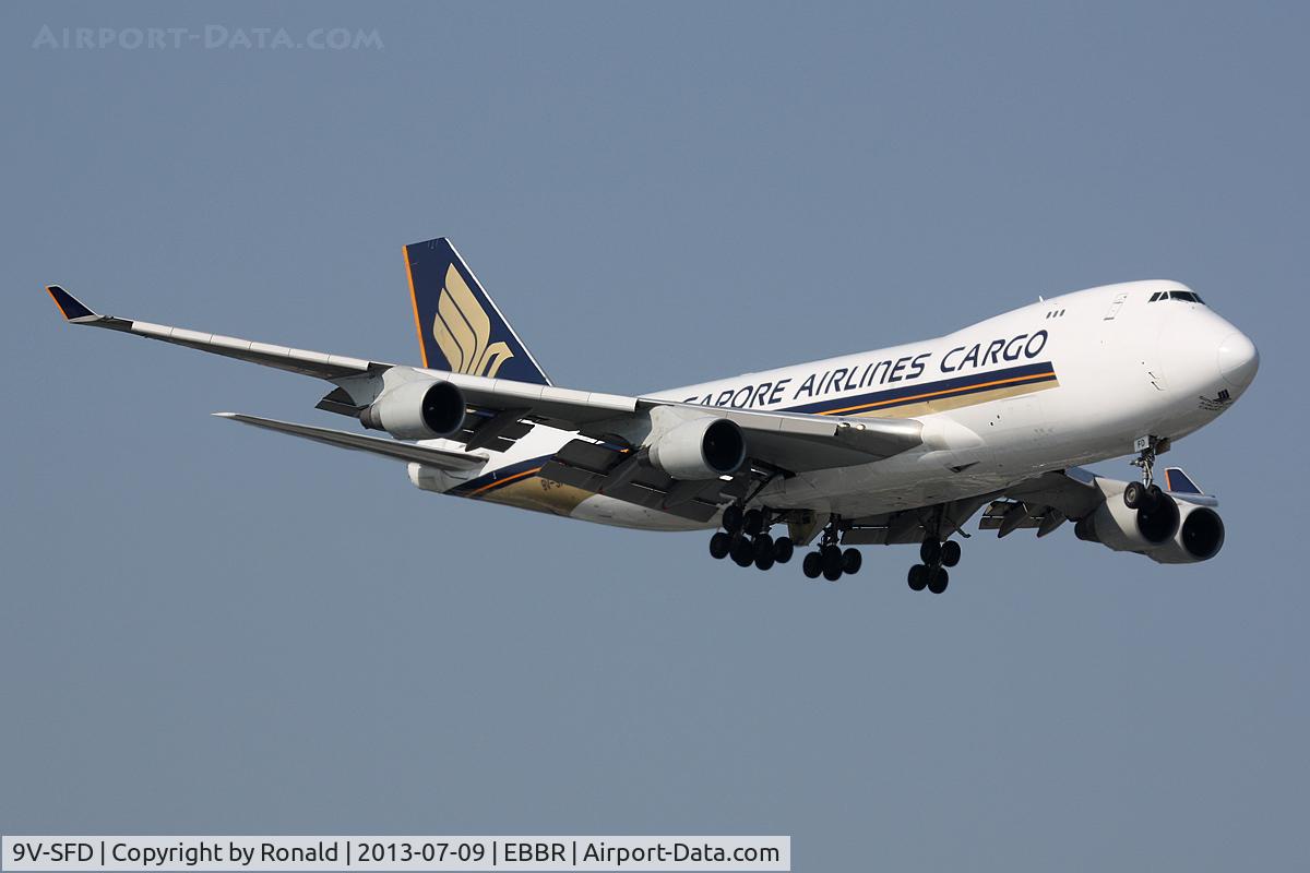 9V-SFD, 1995 Boeing 747-412F/SCD C/N 26553, at bru