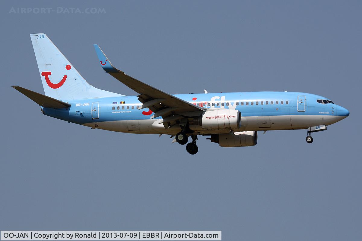 OO-JAN, 1999 Boeing 737-76N C/N 28609, at bru