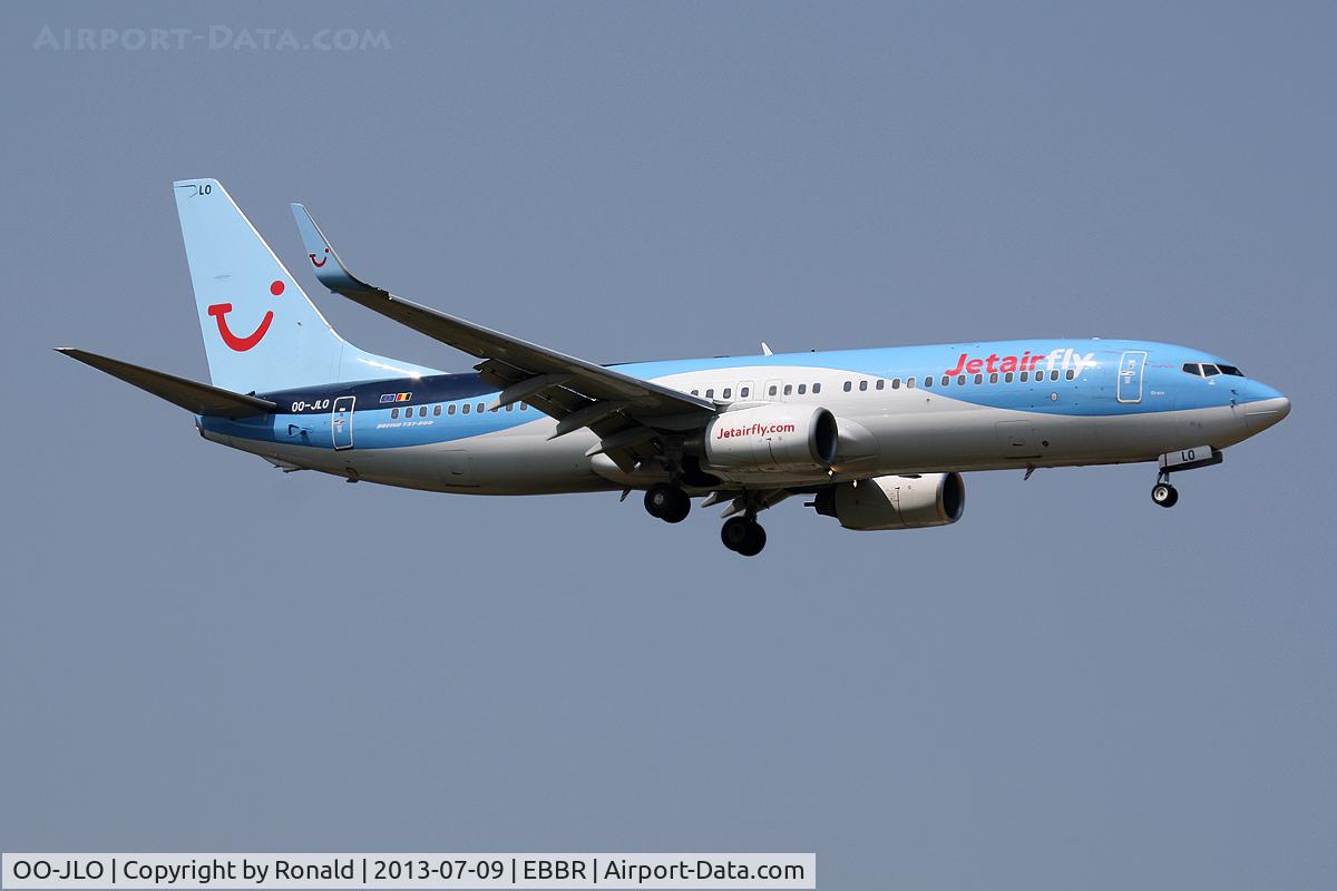 OO-JLO, 2007 Boeing 737-8K5 C/N 34692, at bru