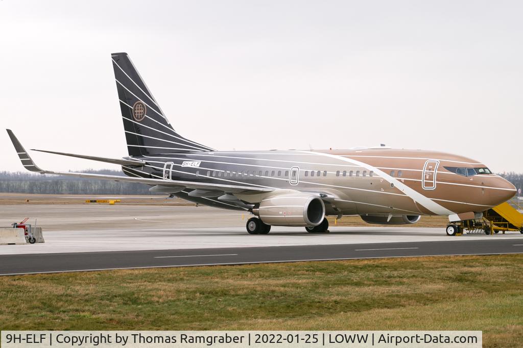 9H-ELF, 1999 Boeing 737-7BC BBJ C/N 30330, Air X Charter Boeing 737-7BC(BBJ)