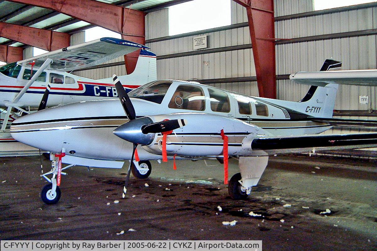 C-FYYY, 1999 Beech 58P Baron C/N TJ-436, C-FYYY   Beech 58P Baron [TJ-436] Toronto-Buttonville~C 22/06/2005